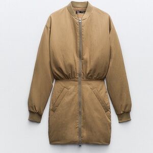 NWT Zara Mini Bomber Jacket